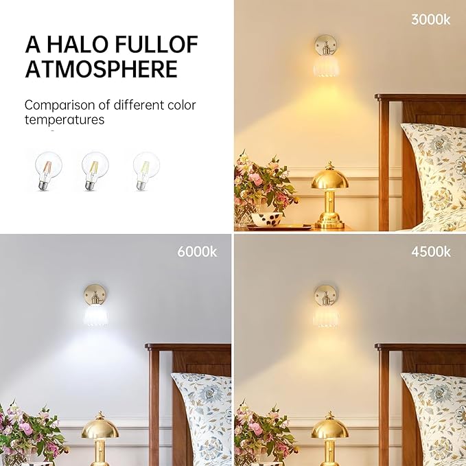 Shenmoyl Vintage Wall Sconces