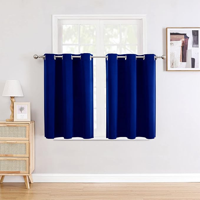 ChrisDowa Small Window Curtains