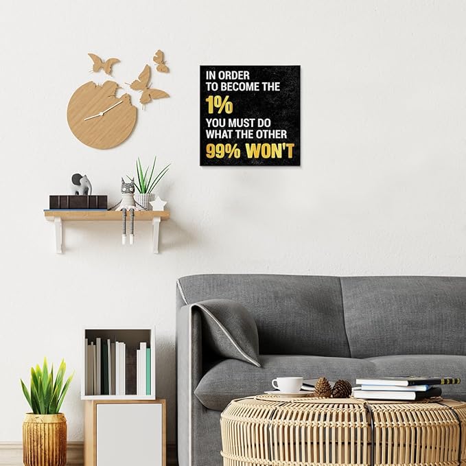 Inspirational Wall Art, Motivational Positive Quotes Wall Decor