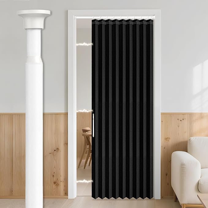 AJAZZ Blackout Sliding Door Curtains