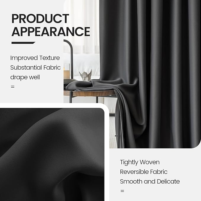 Floor to Ceiling Curtains for Wall Ceiling Mount Track, Room partition Extra