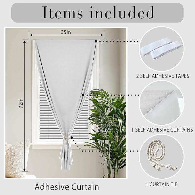 Magic Tape 100% Blackout Curtain