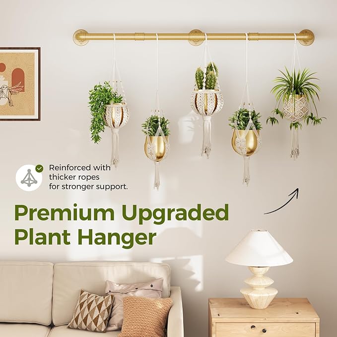 Bamworld Plant Hanger Indoor Hanging Planters