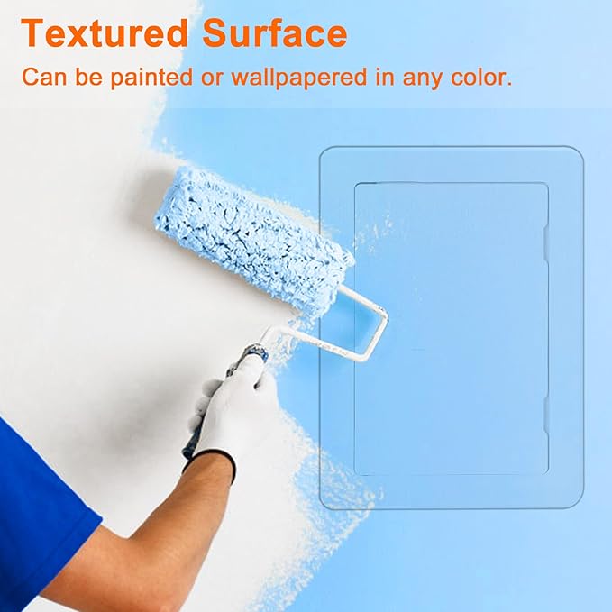 Suteck Plastic Access Panel for Drywall Ceiling 4 x 6 Inch Reinforced Plumbing