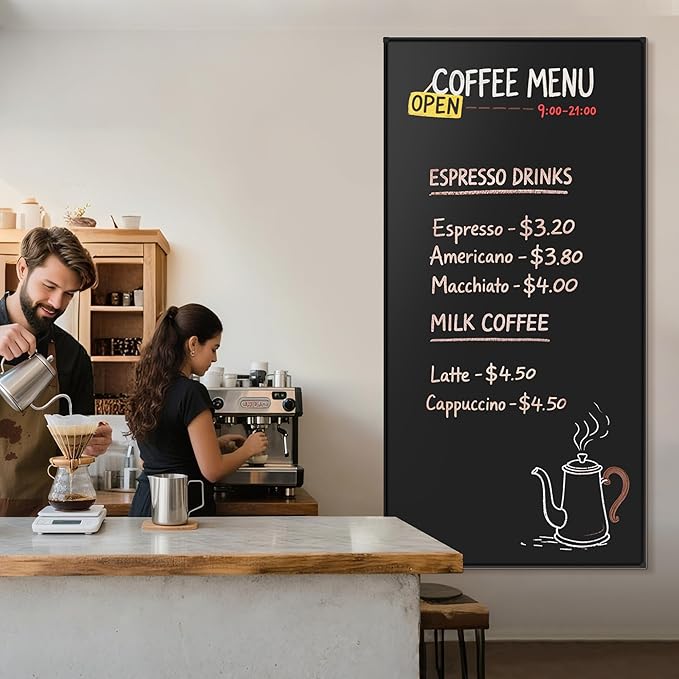 SELEAD Huge Magnetic Chalkboard 96 x 48 Inches