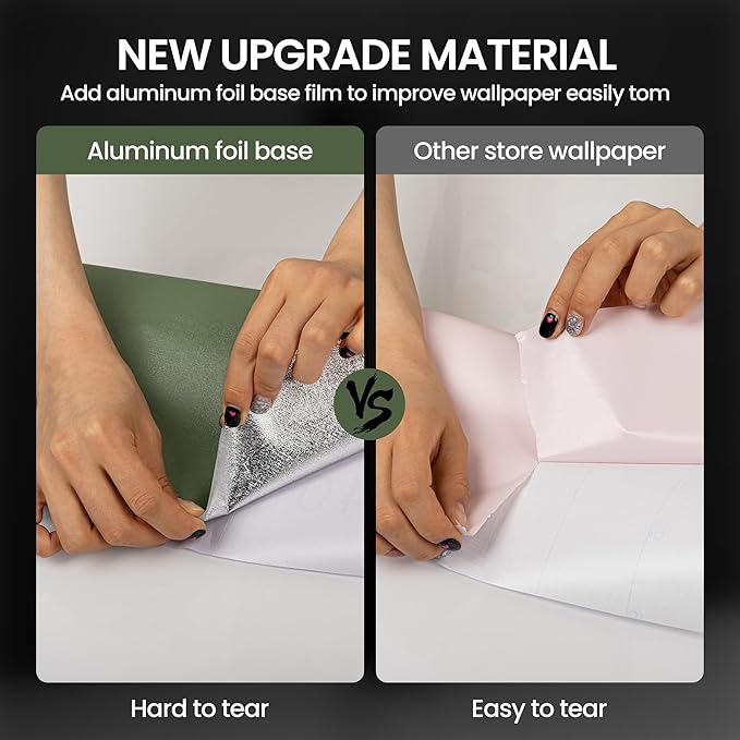 practicalWs Green Contact Paper Peel and Stick Wallpaper