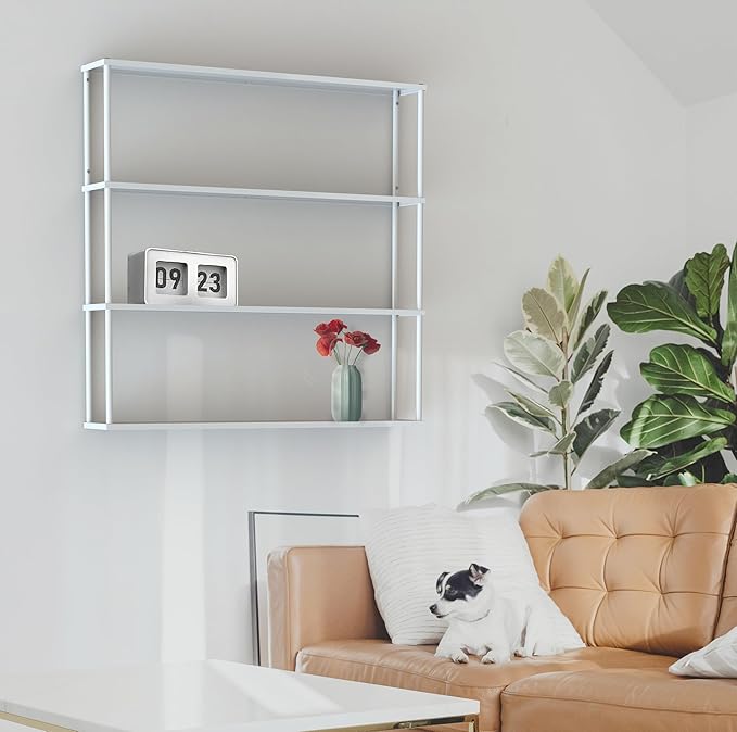 Mango Steam Wall-Mounted Steel Shelving Unit