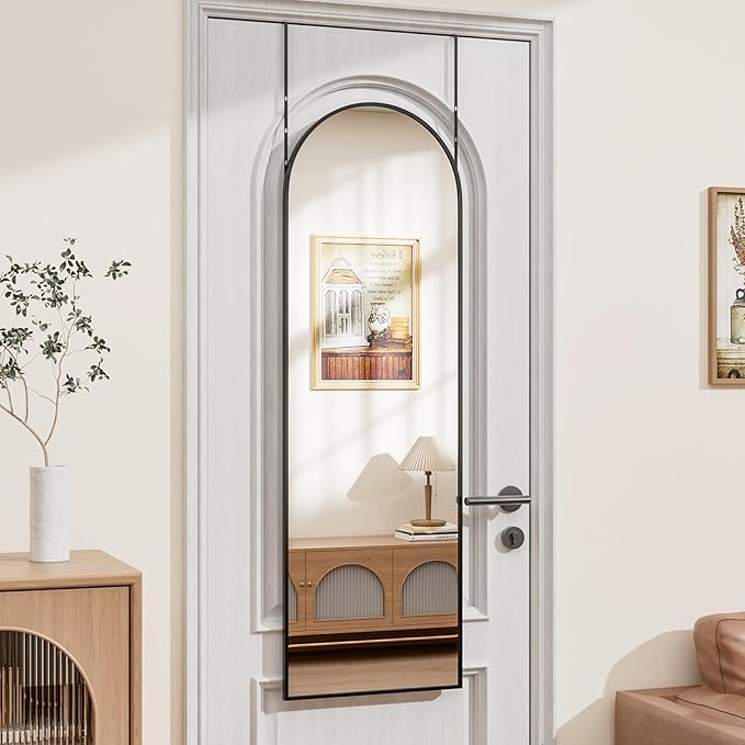 Rowjut Full Length Door Mirror, Wall Mounted Wall Mirrors, Cloakrooms
