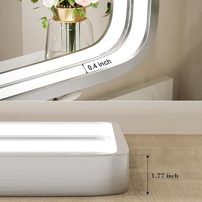 24x36 Inch LED Bathroom Mirror
