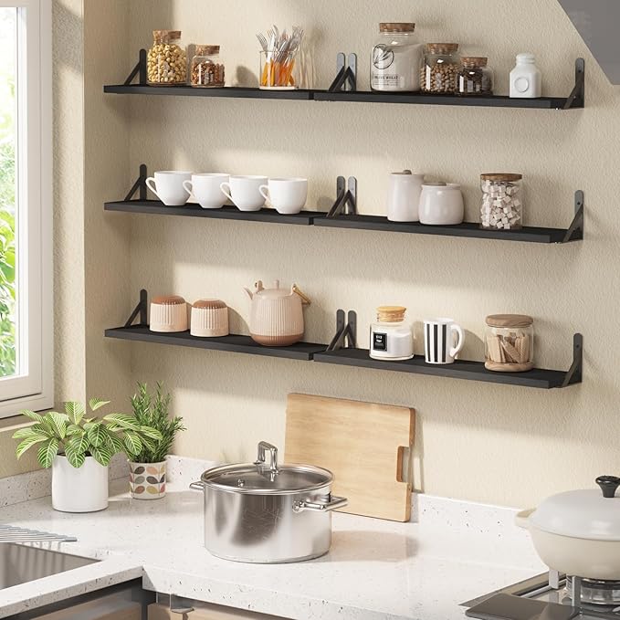YGEOMER 23.6 Inch Floating Shelves