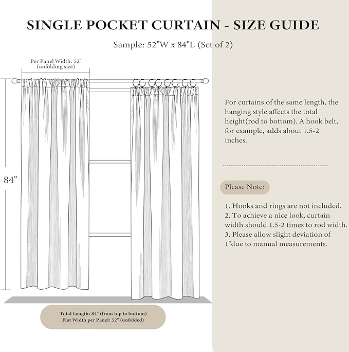 NICETOWN Dark Green Blackout Velvet Curtains