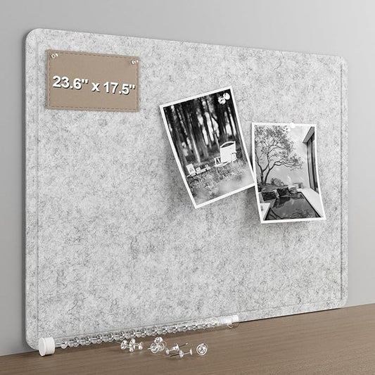 Large Felt Bulletin Board for Wall, Soft Felt Cork Board for Office, Home