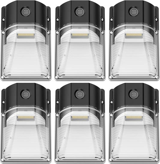 30W LED Wall Pack Light, Dusk to Dawn Outdoor Lighting Sensor, LED Outdoor Wall