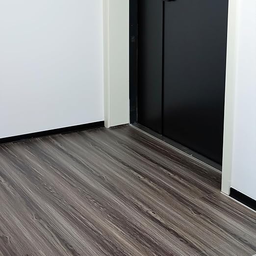 Wood Grain Peel and Stick Floor Tiles – 11.8” Width, Full Roll Length of 394" –
