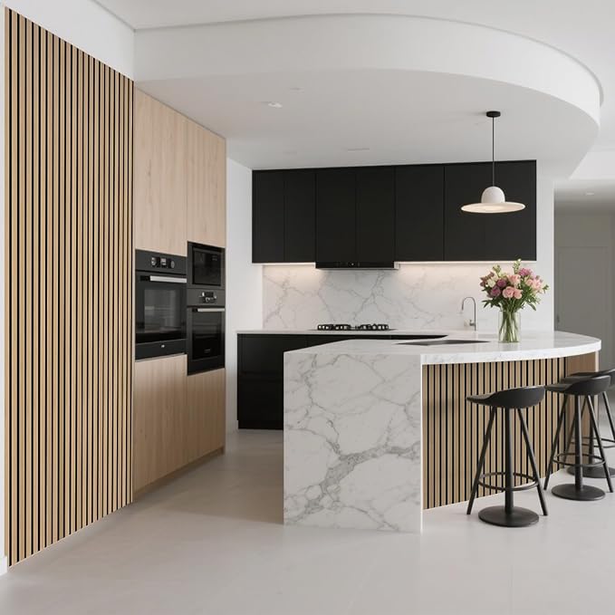 Art3d Acoustic Wood Slat Wall Panel