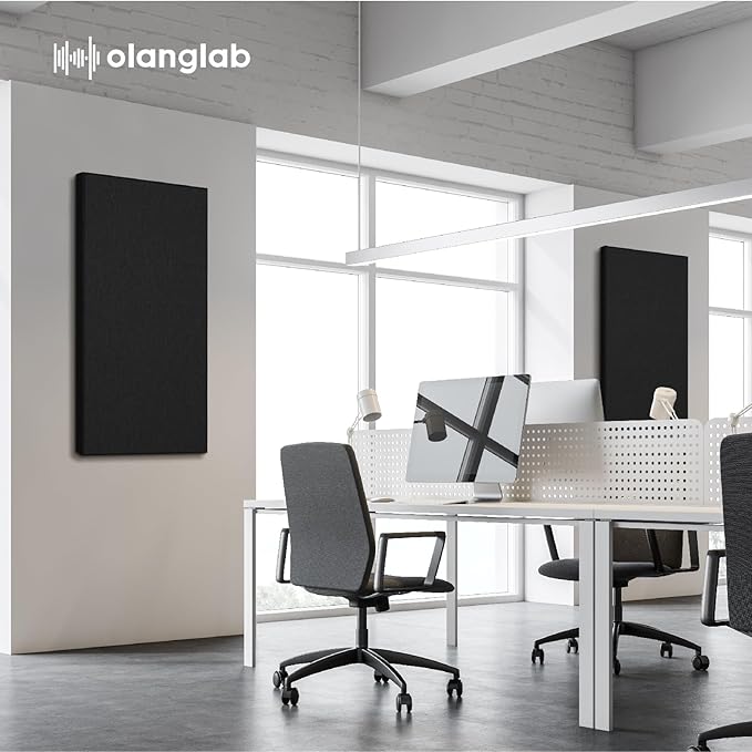Olanglab Sound Acoustic Panels 2 Pack, Large Sound Proof Panels