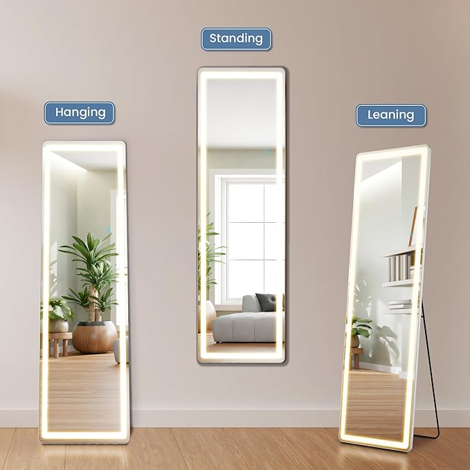 DUMOS 16"×60" LED Full Length Mirror