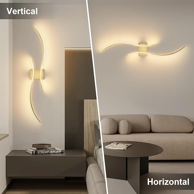 Battery Operated Wall Sconces Set of Two