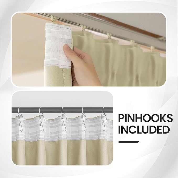 Floor to Ceiling Curtain for Wall Ceiling Mount Track