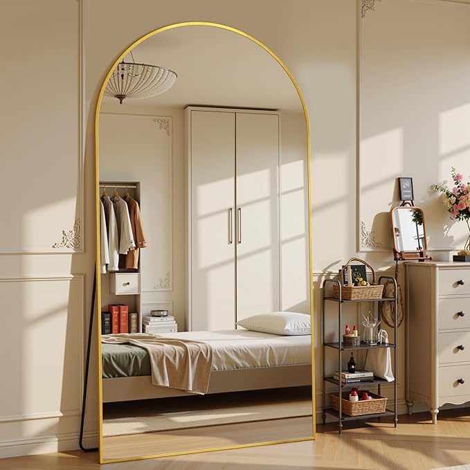 Suidia 78"x38" Arched Full Length Mirror