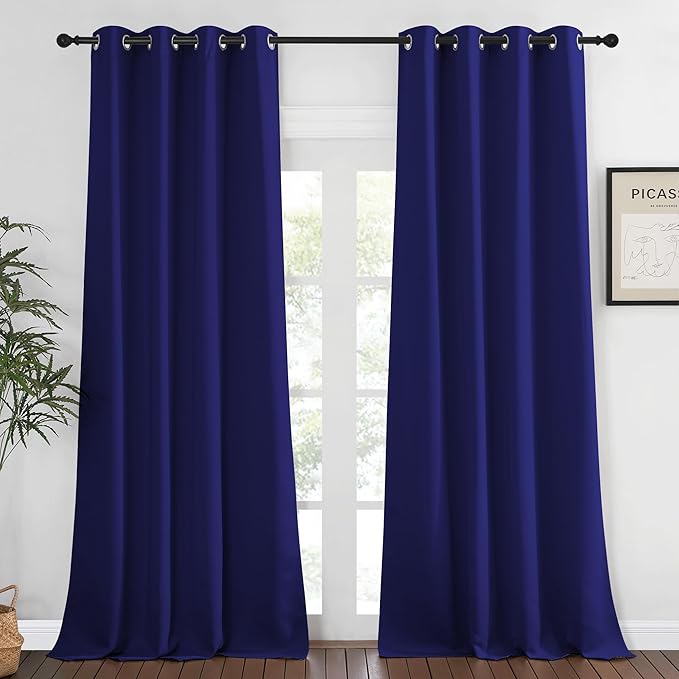 NICETOWN Blackout Curtains 120 inch Length