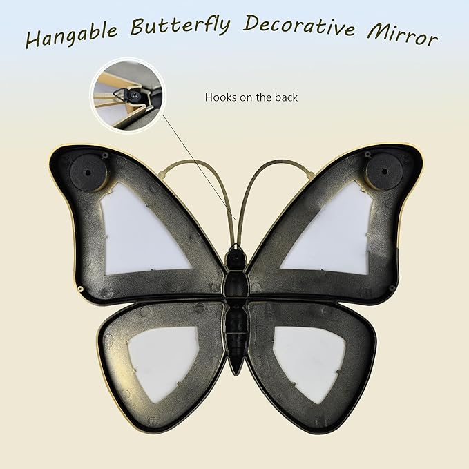 Decorative Butterfly Wall Mirror