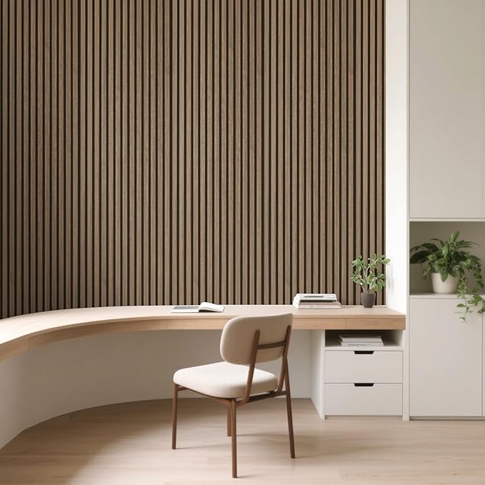 Art3d 1-Pack Acoustic Wood Slat Wall Panel