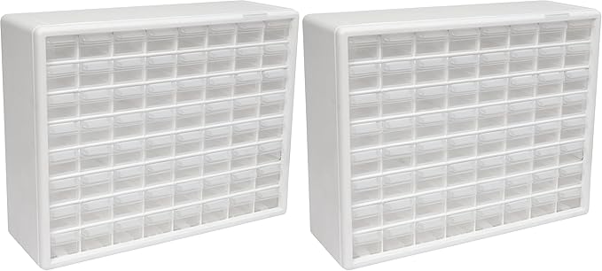 Akro-Mils 64-Drawer Plastic Drawer Storage Cabinet