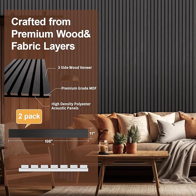 Yuzzy Wood Panels for Wall and Ceiling