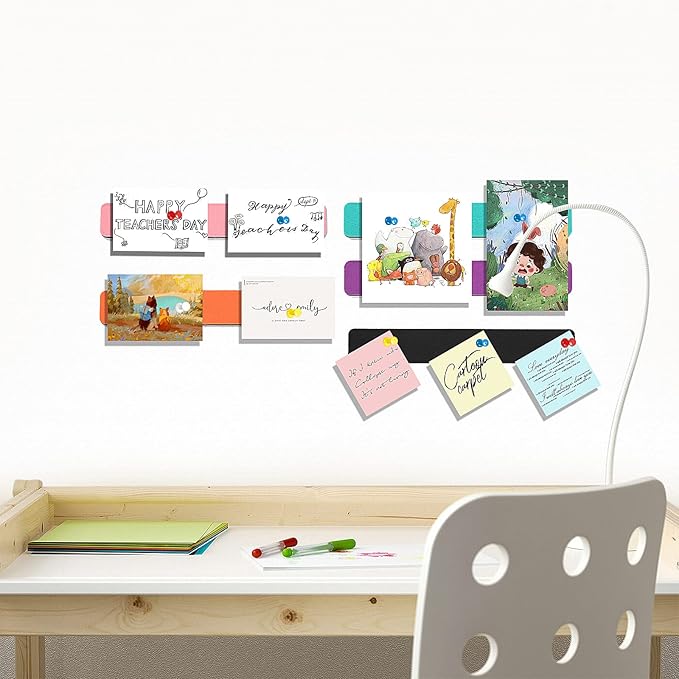 5 Pack Felt Pin Board Bar Strips Bulletin Board