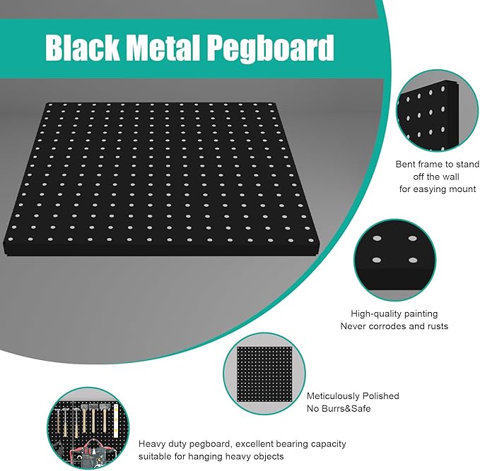 Pegboard, Garage Tool Storage, Office Organization, Craft Room