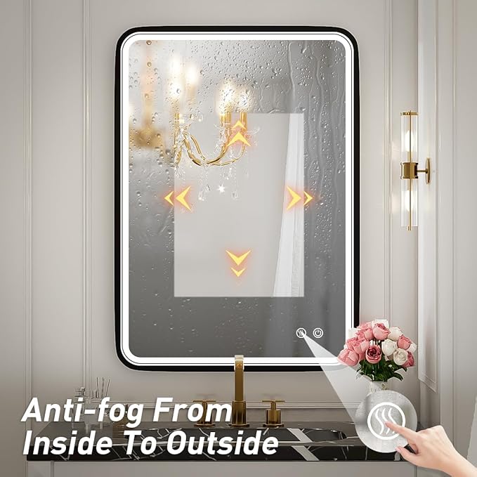 20x28 Inch LED Bathroom Mirror