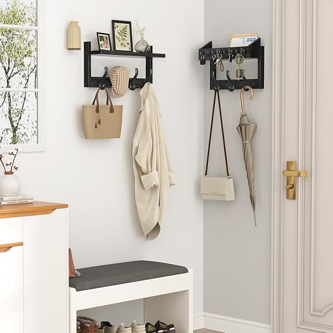 Evermagin 29" Coat Rack Wall Mount