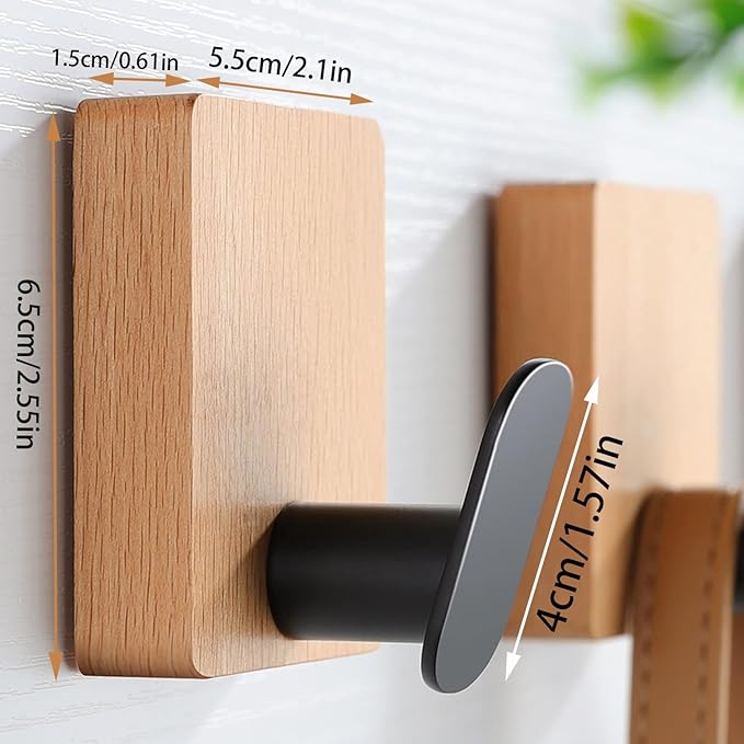 DELITON Towel Hooks Wall Mounted