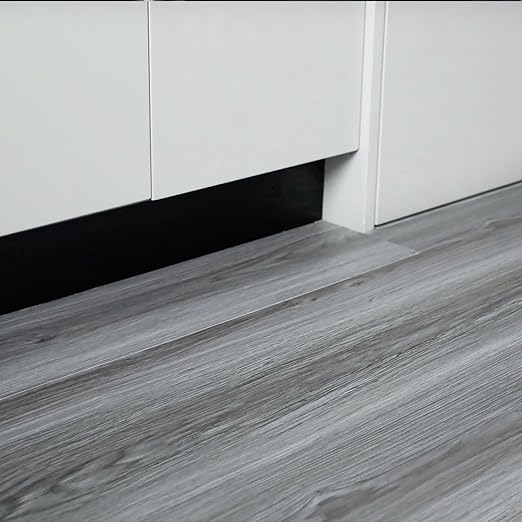 Wood Grain Peel and Stick Floor Tiles – 11.8” Width, Full Roll Length of 118" –