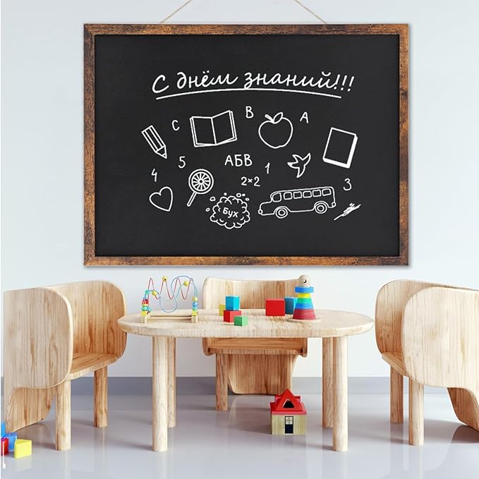 Magnetic Chalkboard, 20x30 Inches Blackboard