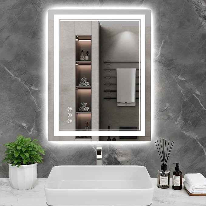 28x36Inch LED Bathroom Mirror