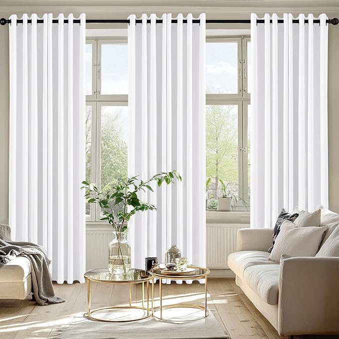 MIULEE Blackout Curtains for Bedroom Living Room 2 Panels, Thermal Insulated