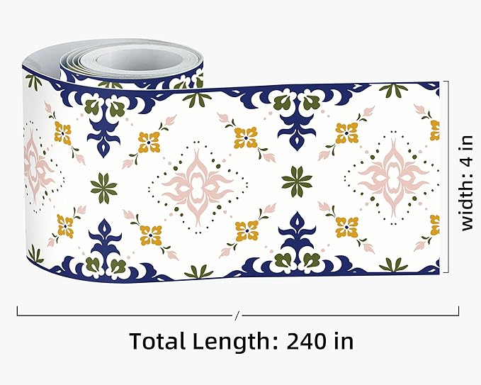 FLFK Peel and Stick Wallpaper Border