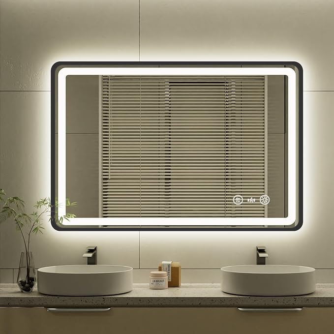 24x36 Inch LED Bathroom Mirror