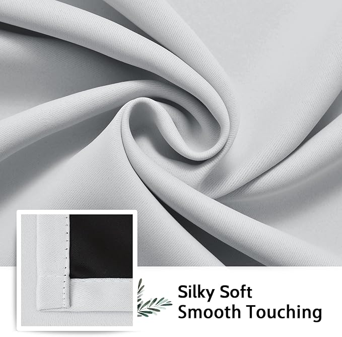 SimpleHome 100% Blackout Curtains