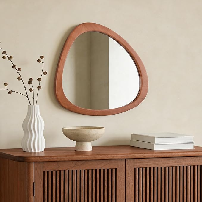 WallBeyond Asymmetrical Mirror, Irregular Wall Mirror