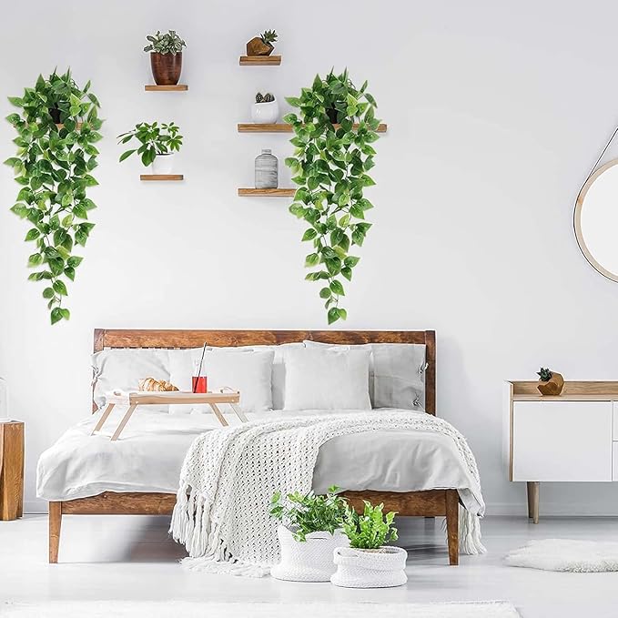 BLEUM CADE Fake Hanging Plants