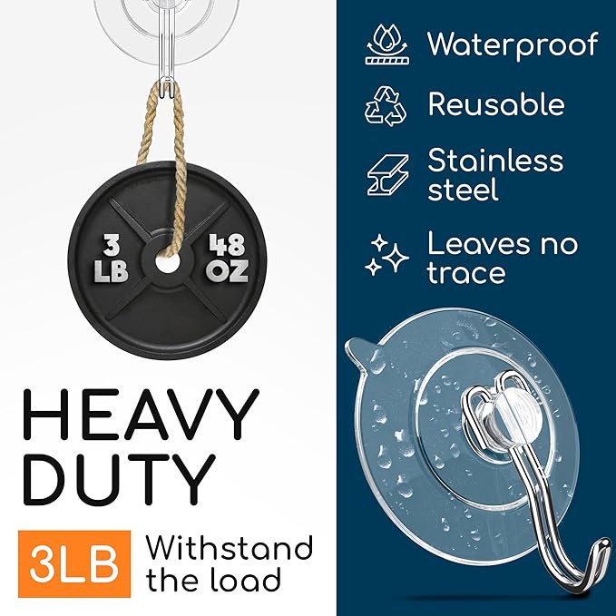 GLUIT Suction Cup Hooks