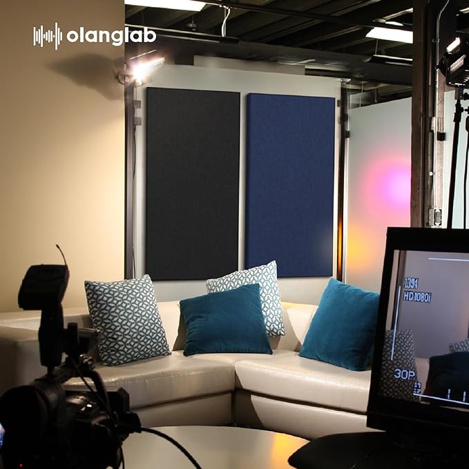 Olanglab Sound Acoustic Panels 2 Pack, Large Sound Proof Panels