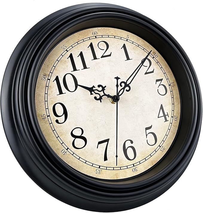 Plumeet Retro Wall Clock