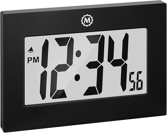 MARATHON Large Digital Wall Clock