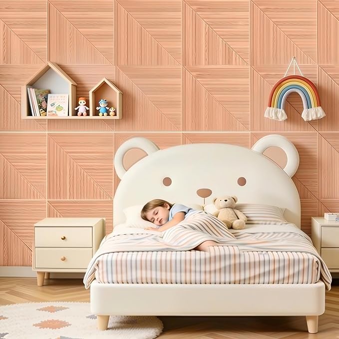 6 PCS Acoustical Wall Panels，23.6 x 23.6 Inch Self-adhesive Sound Absorbing