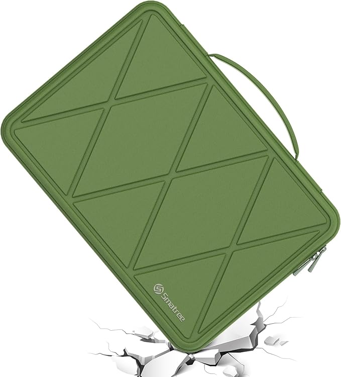 Smatree Hard EVA Protective Sleeve Case Compatible for 14 inch ASUS ROG Zephyrus G14 2025/2024/2023/2022,for ASUS ROG Zephyrus G14 Laptop Notebook Bag,Green(X8253G)