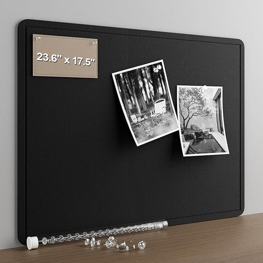 Large Felt Bulletin Board for Wall, Soft Felt Cork Board for Office, Home